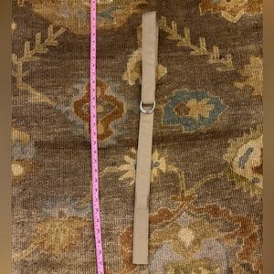 eliza b crossgrain ribbon d-ring belt